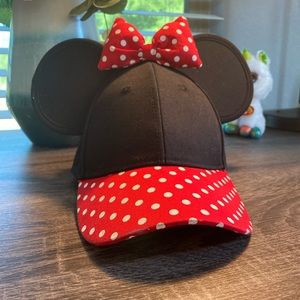 Disney Cakeworthy Minnie Mouse Ears Baseball Hat
